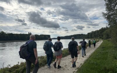 Spätsommerliche Wanderung durch die Rheinauen bei Sondernheim
