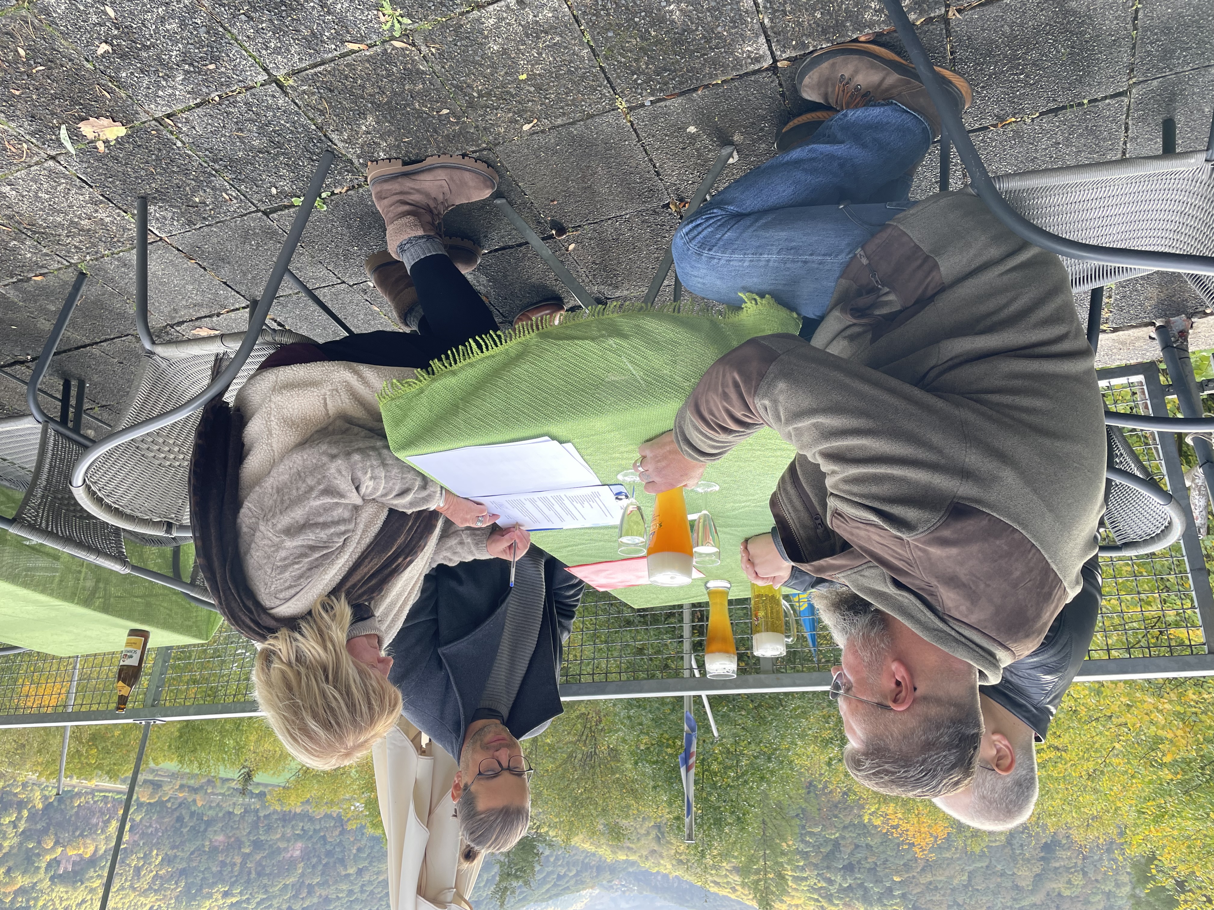 Unterzeichnung des Pachtvertrages für die Mannheimer Hütte