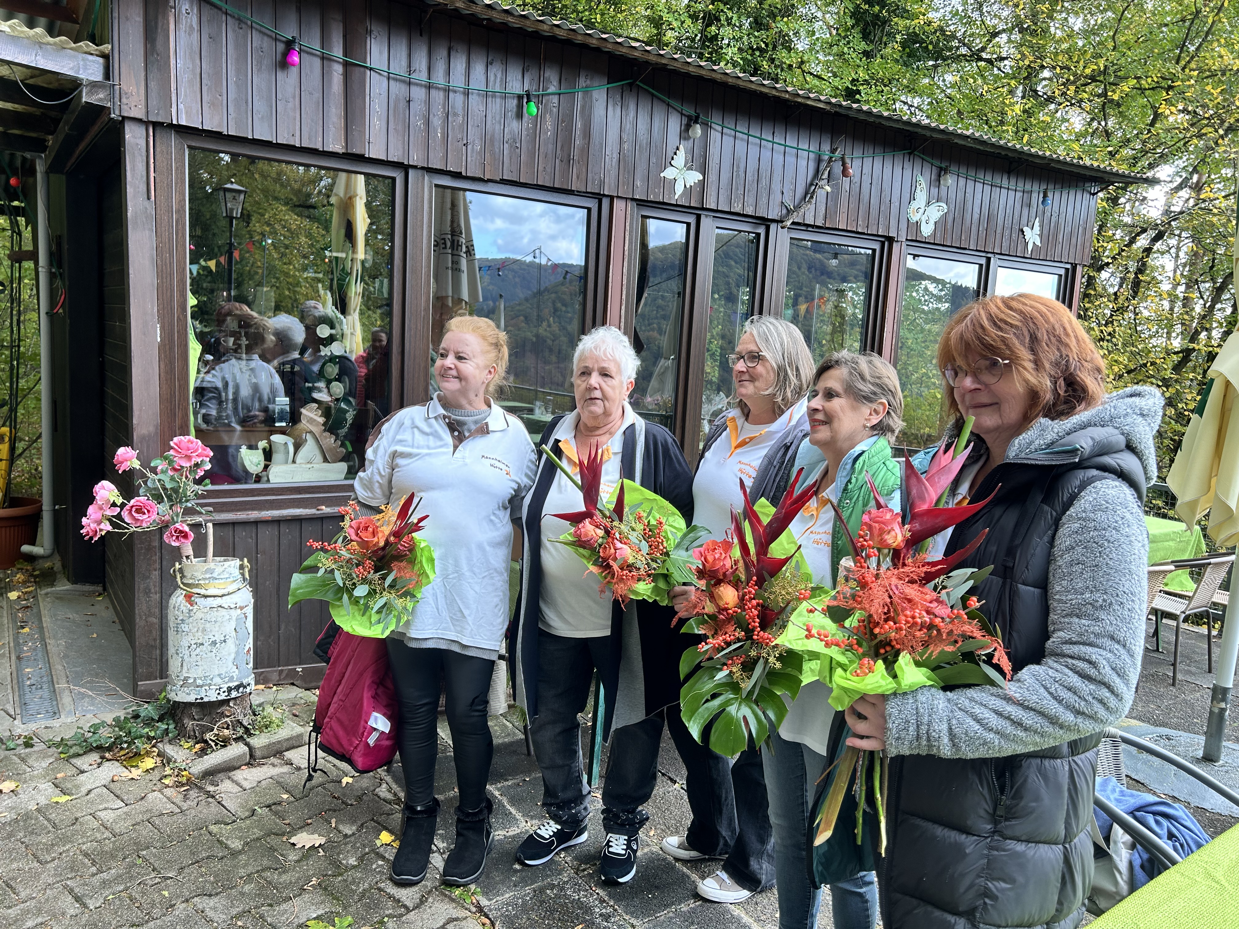 Verabschiedung des Hüttenteams auf der Mannheimer Hütte
